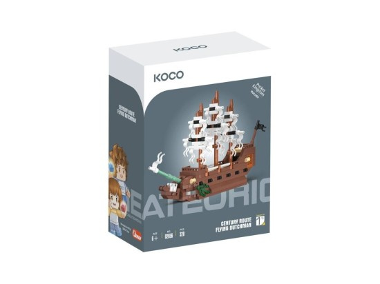 KOCO Stavebnice mini loď Bludný Holanďan 320ks