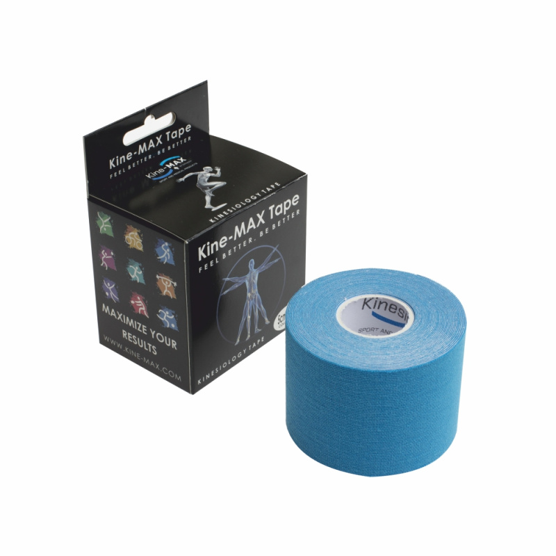 Kine-MAX Classic kinesiology tape modrá 5cmx5m