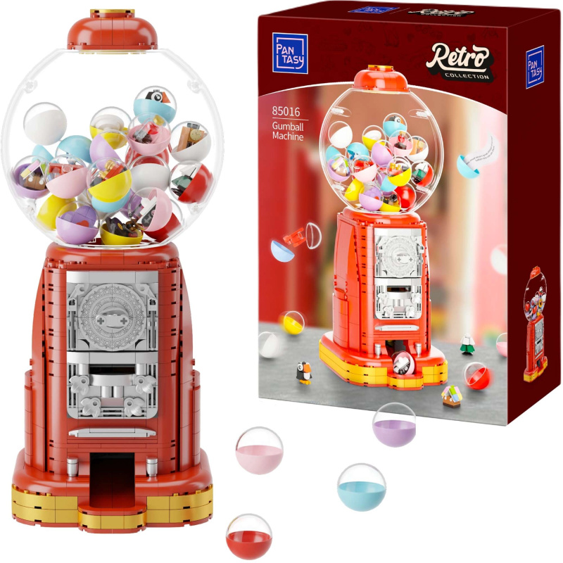Pantasy retro automat na žvýkačky – stavebnice 936 dílků