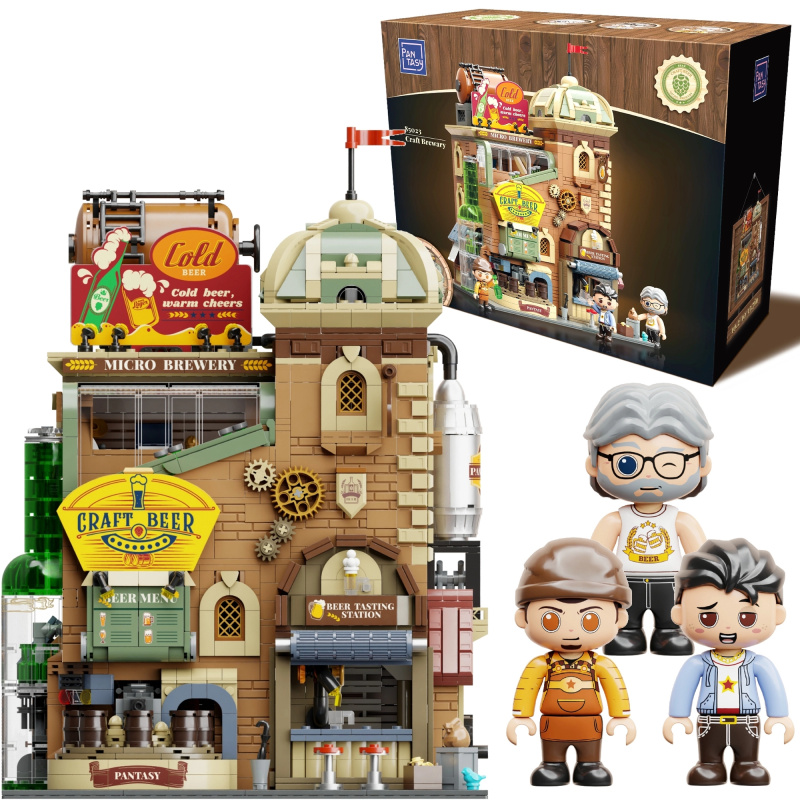 Pantasy stavebnice – budova řemeslného pivovaru