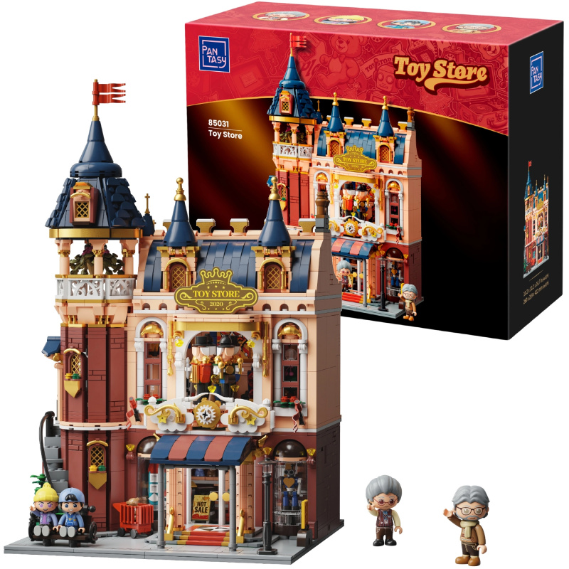 Pantasy Toy Store – modulární obchod s hračkami, 2978 dílků