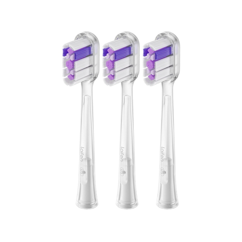 Laifen Ultra-Whitening Transparent Pack of 3 sonický elektrický zubní kartáček 3 ks