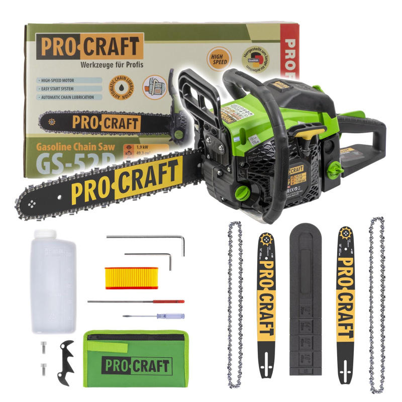 Procraft GS-52P - motorová pila