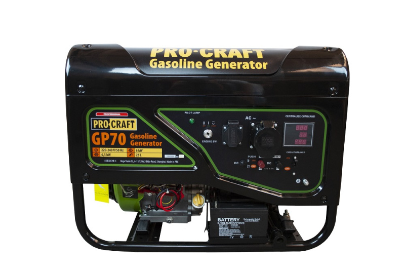 Procraft GP70 - elektrocentrála