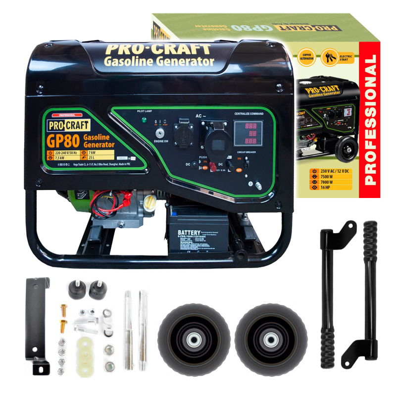 Procraft GP80 - elektrocentrála