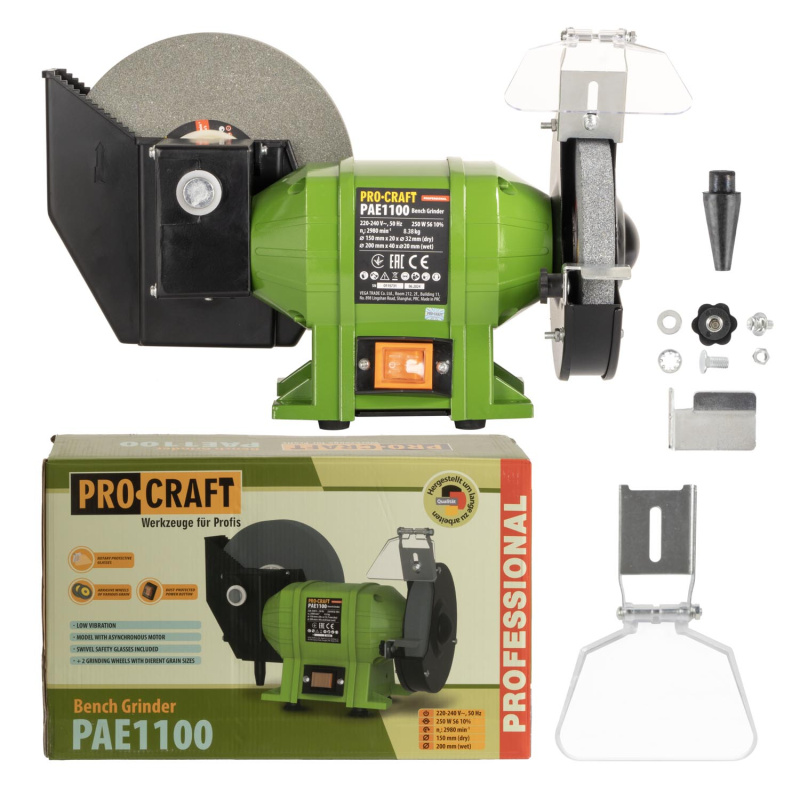 Procraft PAE1100 - kombinovaná kotoučová bruska