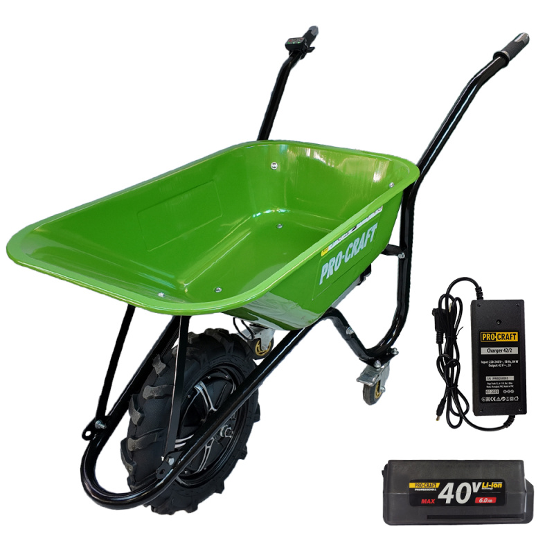 Procraft PWB150 - akumulátorové stavební kolečko