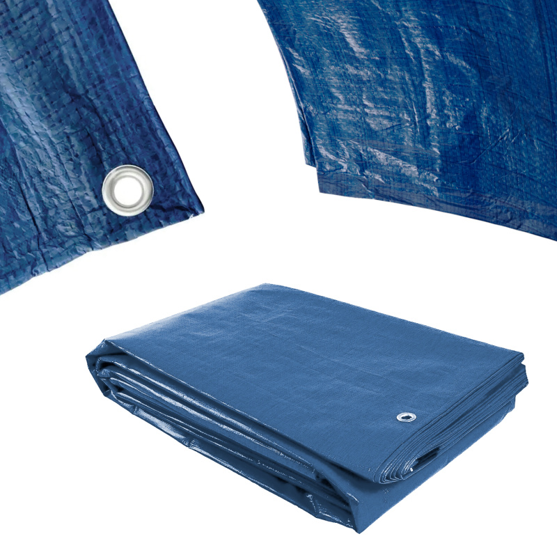Plachta Procraft BT6x10 50g/m2 nepromokavá s oky 6x10m modrá | BT6x10