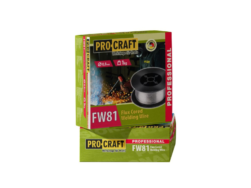 Trubičkový svařovací drát flux Procraft FW81 | FW81