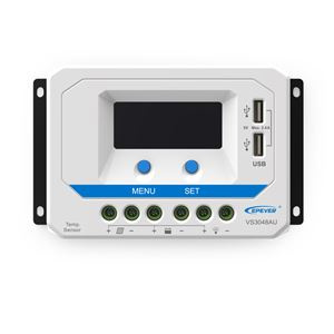 HUIZHOU EPEVER TECHNOLOGY CO., LTD PWM solární regulátor EPever 20A 12/24V s LCD displejem série VS