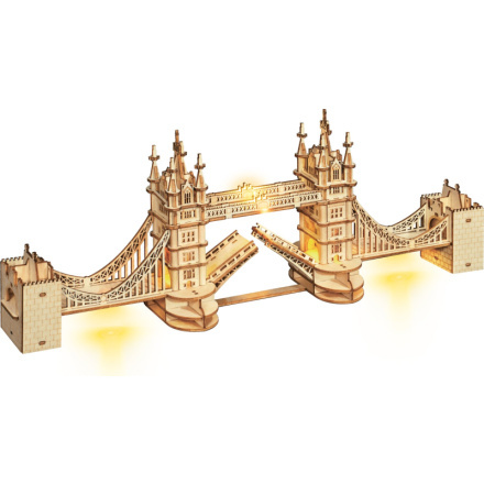 ROBOTIME Rolife Svítící 3D dřevěné puzzle Big Ben 220 ks