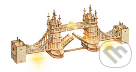 ROBOTIME Rolife Svítící 3D dřevěné puzzle Big Ben 220 ks