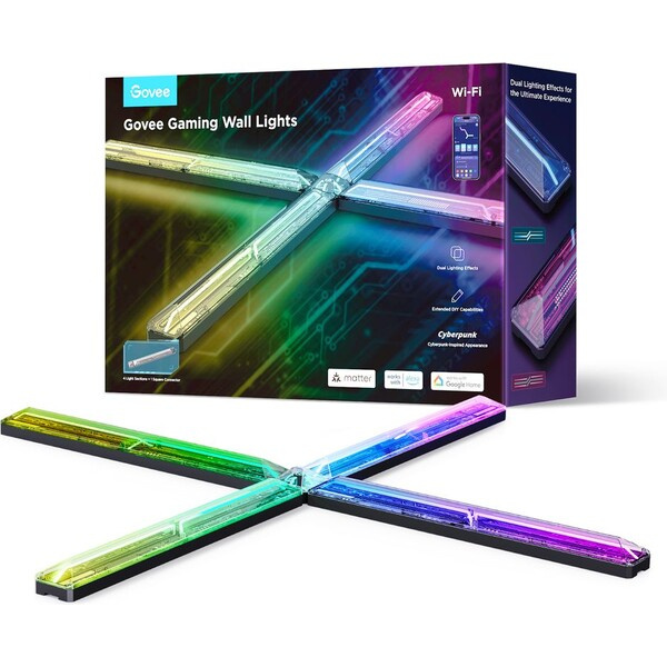 Govee Smart Gaming (4+1) nástěnné světlo - RGBIC