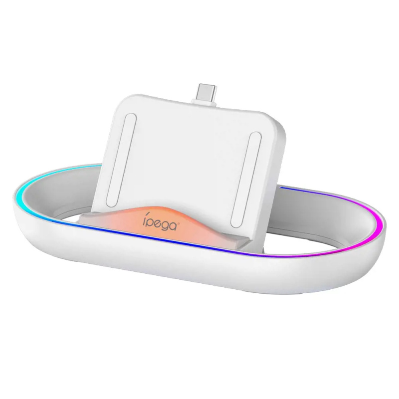 iPega P5P02 Charger Dock s RGB Playstation Portal Remote Player White Bílá