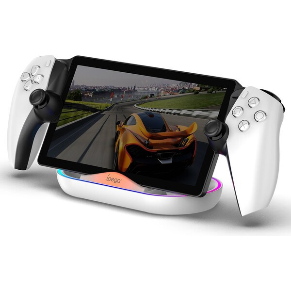 iPega P5P02 Charger Dock s RGB Playstation Portal Remote Player White Bílá