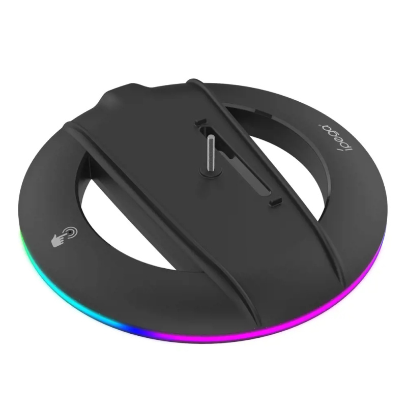 iPega P5S025S Vertikální Stojan s RGB pro PS5 Slim/PS5 Pro černý