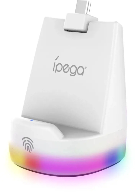iPega P5P25 Mini Magnetický Nabíjecí Stojan Playstation Portal Remote Player Bílá