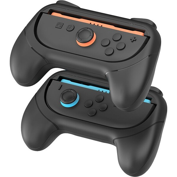 iPega SW2055H Grip JoyCon Ovladače Nintendo Switch 2 Black Černá