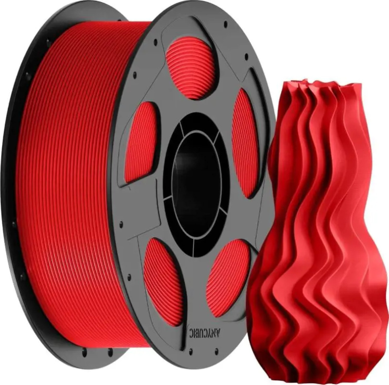 AnyCubic PETG struna 1,75 mm pro 3D tiskárnu, 1kg, Červená