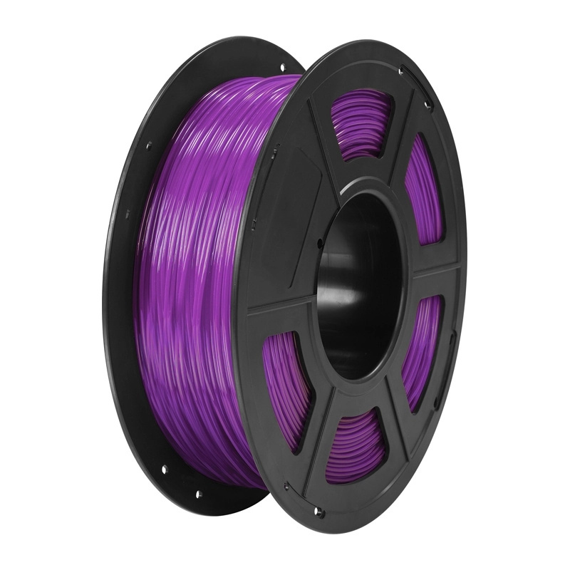 Anycubic TPU filament průhledná fialová 1 kg