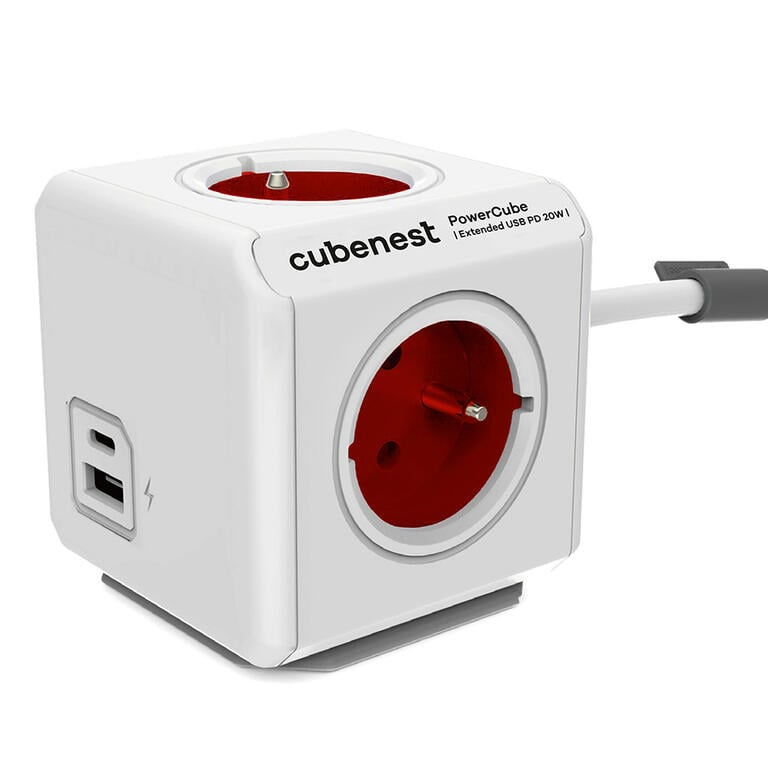 CubeNest PowerCube Extended Červená