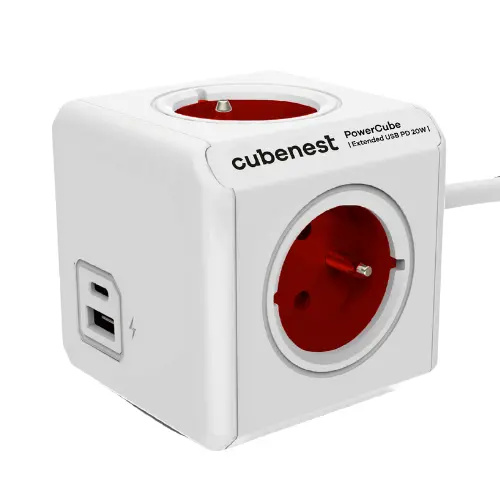 CubeNest PowerCube Extended Červená
