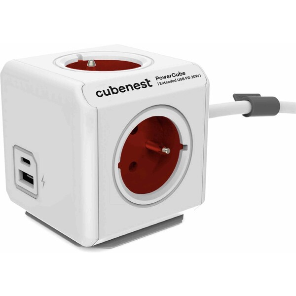CubeNest PowerCube Extended Červená