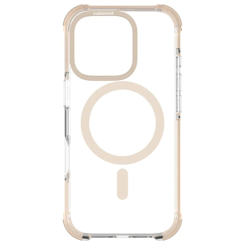 Cubenest MagPro Strong Guard kryt iPhone 16 Pro zlatý
