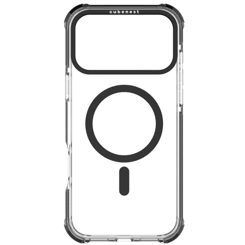 Cubenest MagPro Strong Guard MagSafe kryt iPhone 17 Pro Max černý