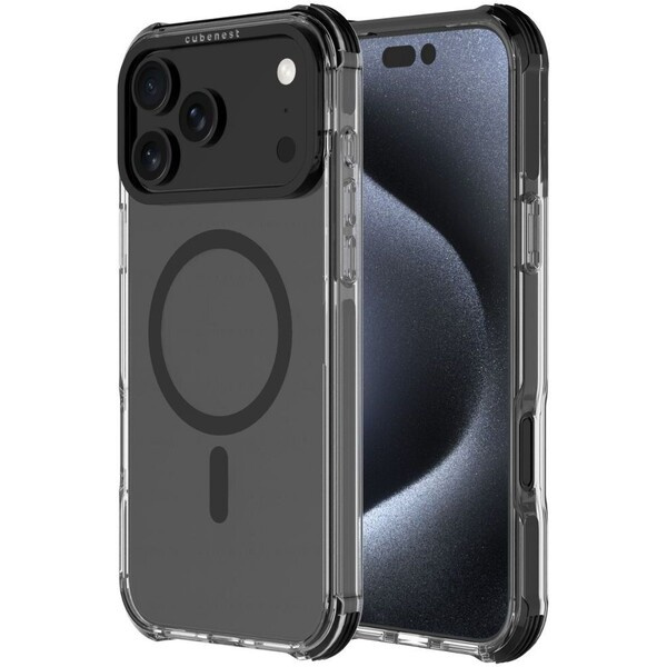 Cubenest MagPro Strong Guard MagSafe kryt iPhone 17 Pro Max černý