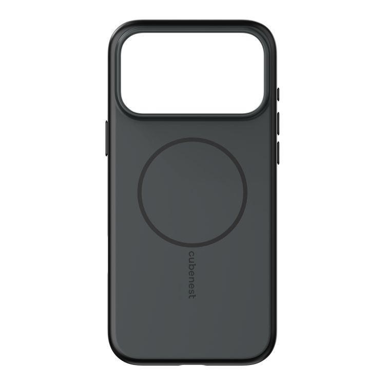 Cubenest Matte MagSafe kryt iPhone 17 Pro Max černý