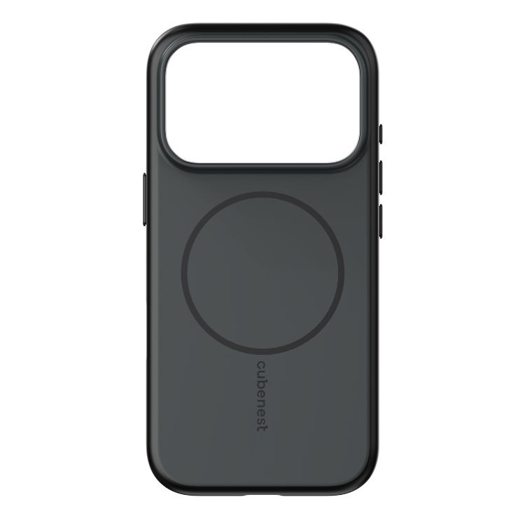 Cubenest Matte MagSafe kryt iPhone 17 Pro černý