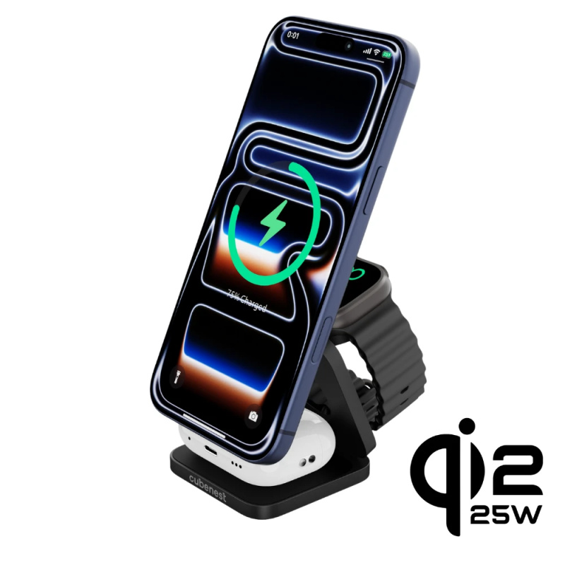 Cubenest SQ312 Ultra šedá Černá