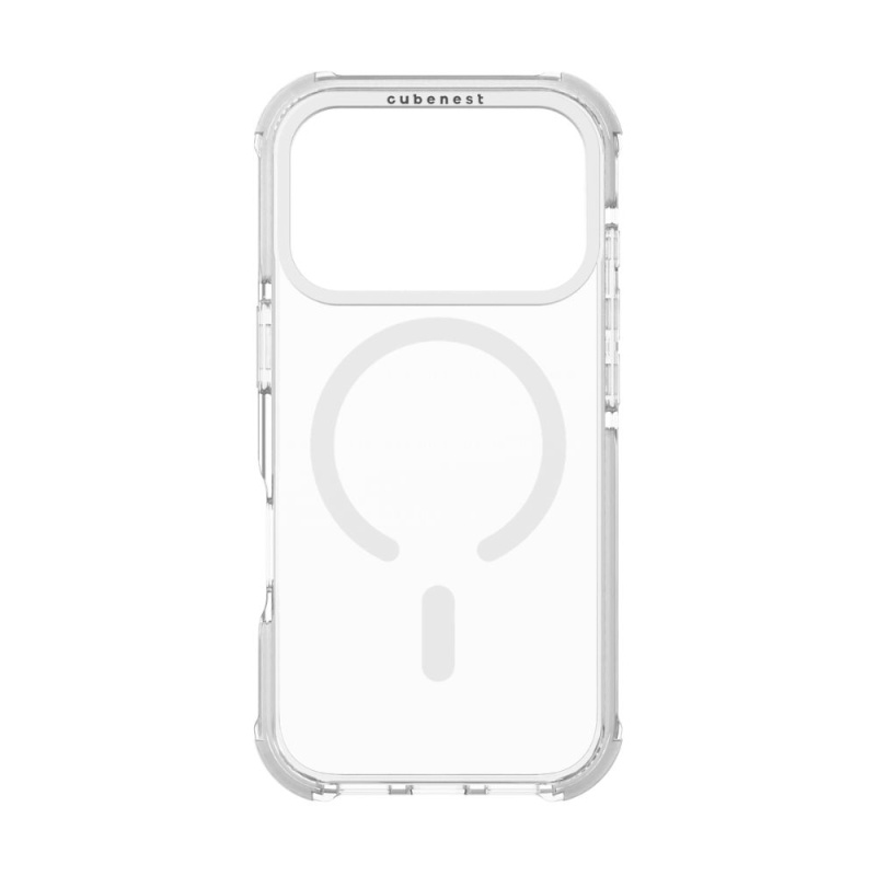 Cubenest Kryt na iPhone 18 Pro MagPro Strong Guard bílý
