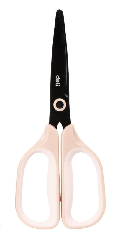 Nůžky 175mm LINFINI DELI EZ507 růžové DELI