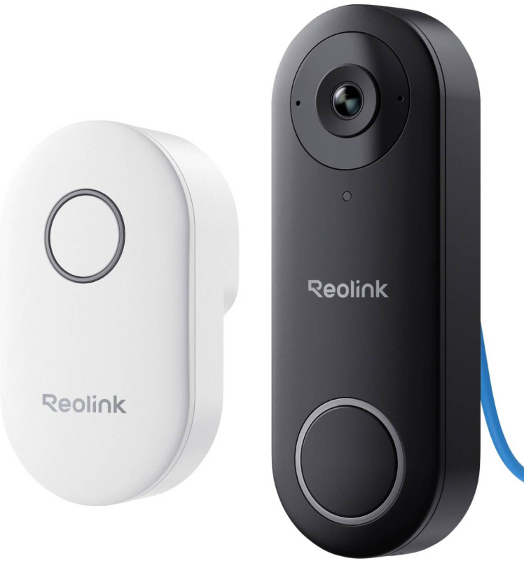 Reolink D340P Video Doorbell PoE Černá