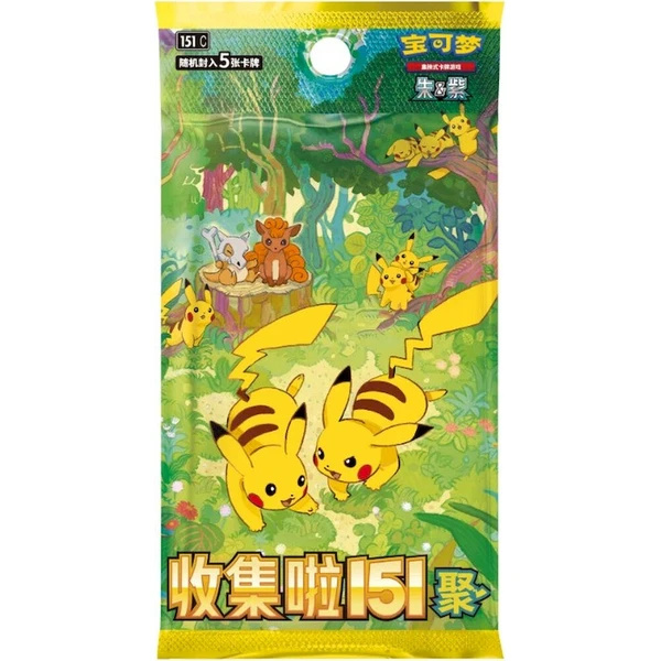 Pokémon TCG: 151 Gathering Slim Booster Vol. 4 (Chinese)