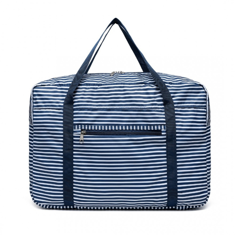 Kono EQ2308 Cestovní taška skládací Modrá Navy 45cm Voděodolná
