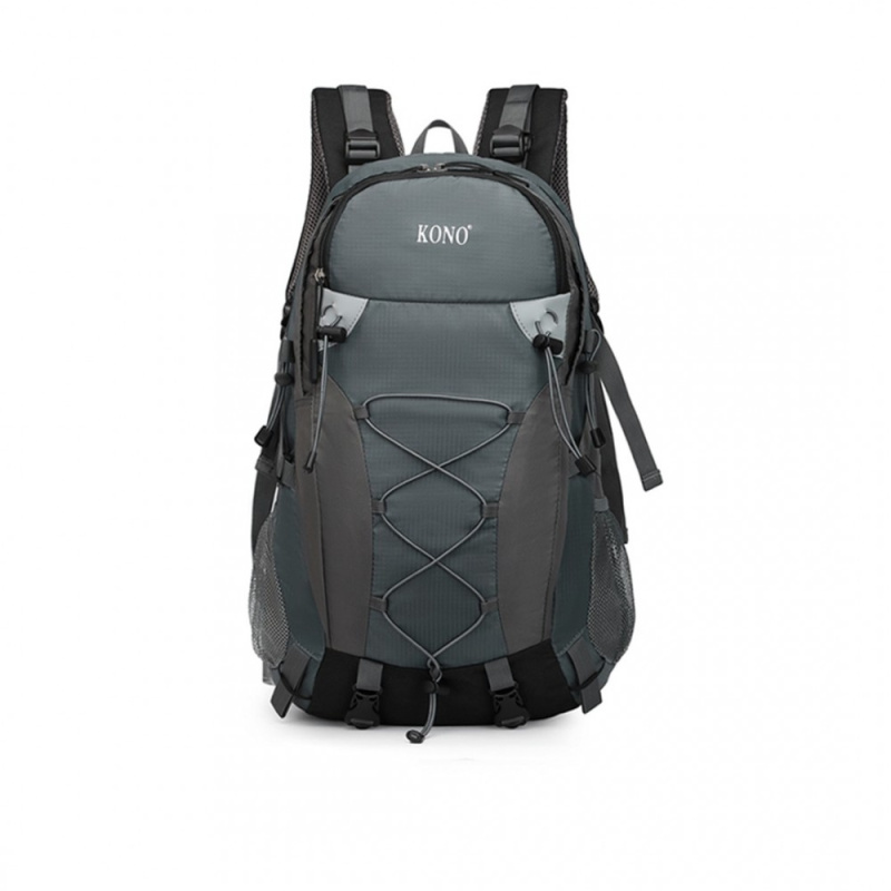Kono 2238 Batoh Outdoor Šedý voděodolný 40L