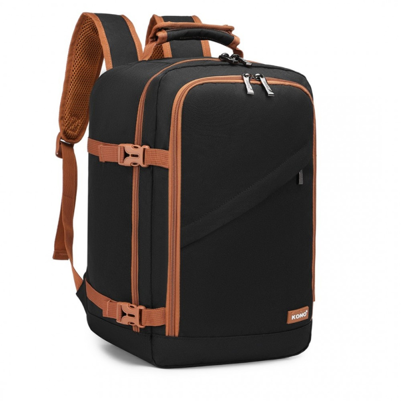 KONO Batoh na notebook 15.6" Černý 40cm 20L