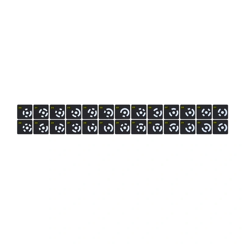 Magnetické značky Revopoint (208 ks)