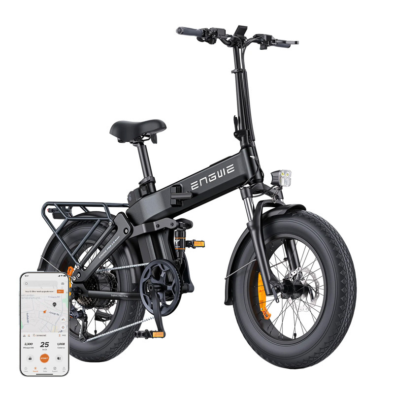 Engwe engine pro 3.0 boost skládací elektrické kolo 250 w 20" černé
