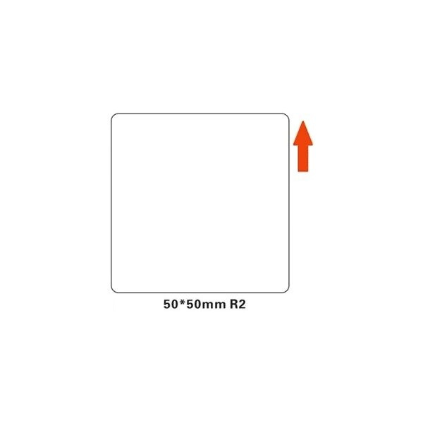 Niimbot štítky R 50x50mm 150ks pro B21, B3S, B1 bílé