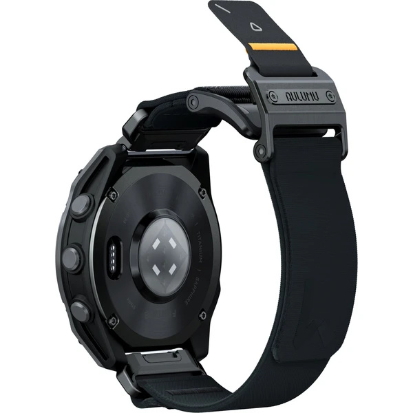 Aulumu C11 Mag-Buckle Slim řemínek Garmin Watch (QuickFit 26mm) Black Buckle/Black Strap