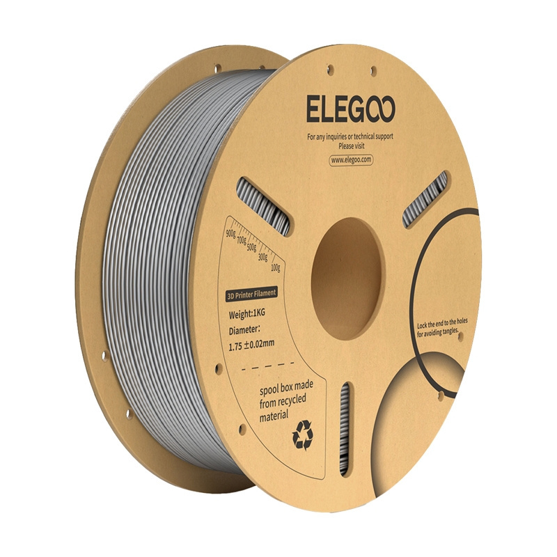 Elegoo PLA+ 1,75mm 1 kg Space Grey 50.203.0163