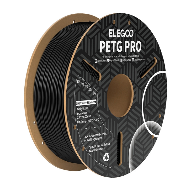 Elegoo PETG Pro filament černý 1,75 mm