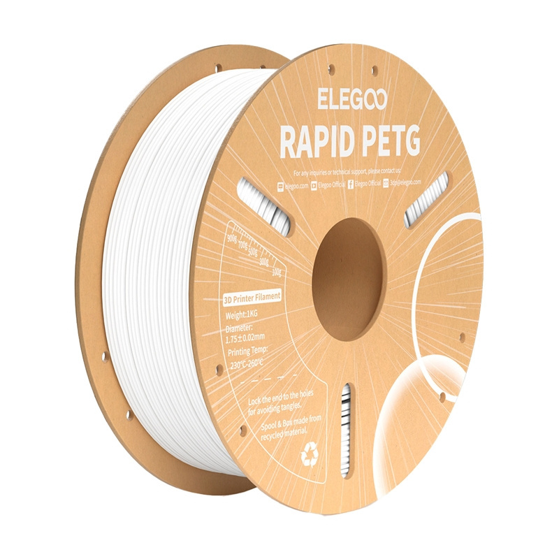 Filament ELEGOO Rapid PETG bílá