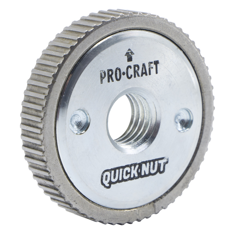 Procraft - rychloupínací matice pro úhlové brusky Procraft