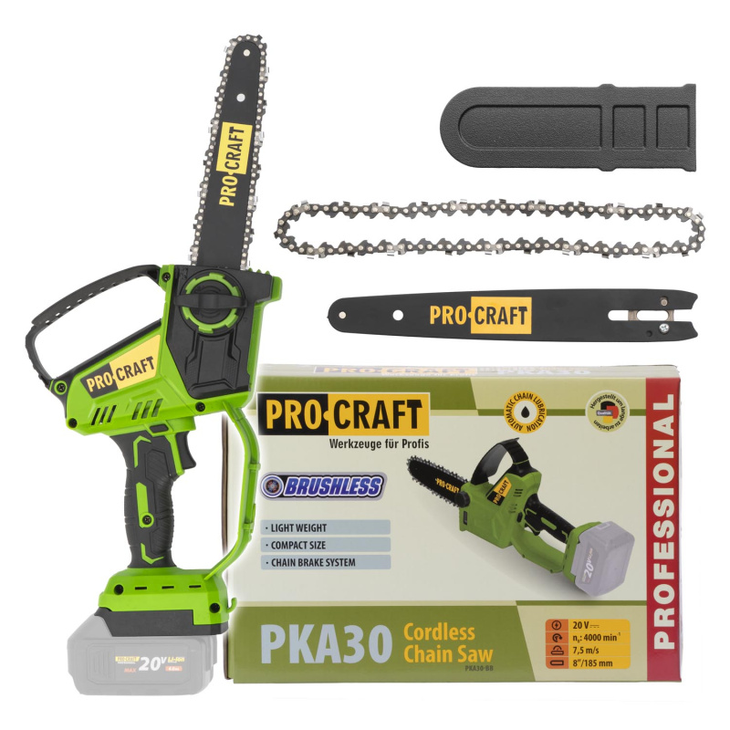 Procraft PKA30 20V - akumulátorová ruční pilka (bez akumulátoru a nabíječky)