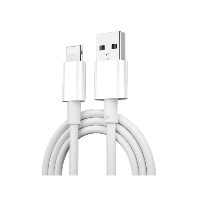 WiWU Kabel USB serie Classic Wi-C007 USB A na USB C 5A - bílý